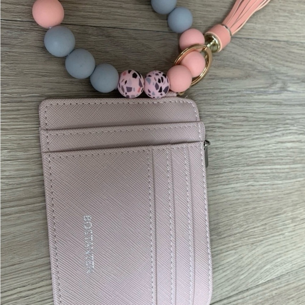 Pink Card Holder by